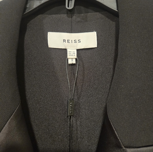 Reiss Amari Fitted Double Breasted Midi Dress Size 6 - Picture 6 of 8